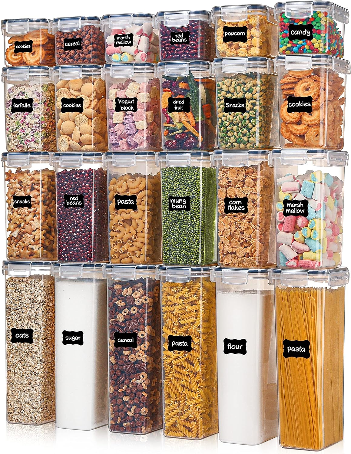 Vtopmart Airtight Food Storage Containers with Lids